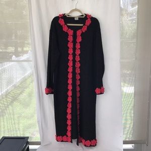 Hand loomed designer cotton coat